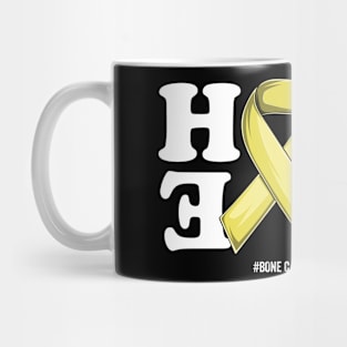 Bone Cancer Support | Yellow Ribbon Squad Support Bone Cancer awareness Mug